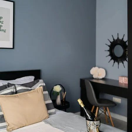 Chic Black & White 2br Retreat On Dambovitei Apartment